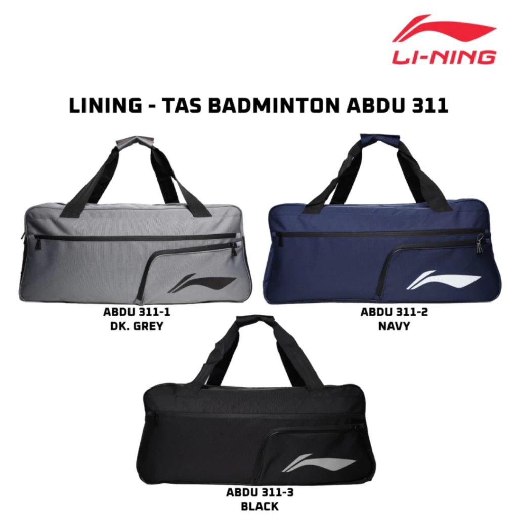 New  Tas Kotak Badminton Lining ABDU 311 Tas Li-Ning ABDU 311