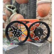 Velg Daytona Seven Star Beat Vario 110 Vario 125 Vario 150 Vario 160 CBS 185/215-14 Black Original D