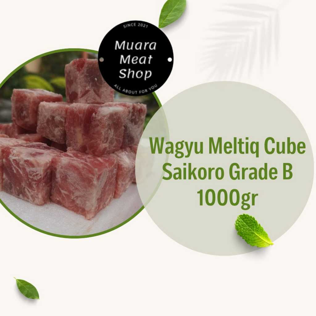 

Wagyu Meltique Saikoro Grade B 1kg ( No Komplen & No Retur ) Terlaris Bandung