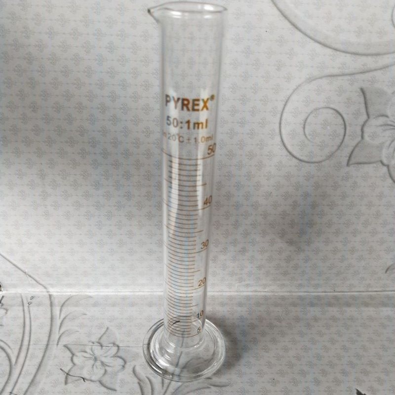 gelas ukur pyrex 50 ml