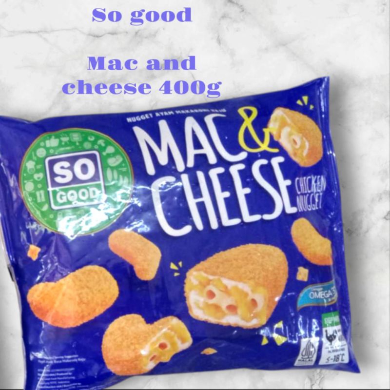 

So good Mac and cheese naget 400g