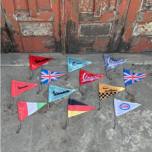 Tiang Dan Bendera Buat Vespa Classic