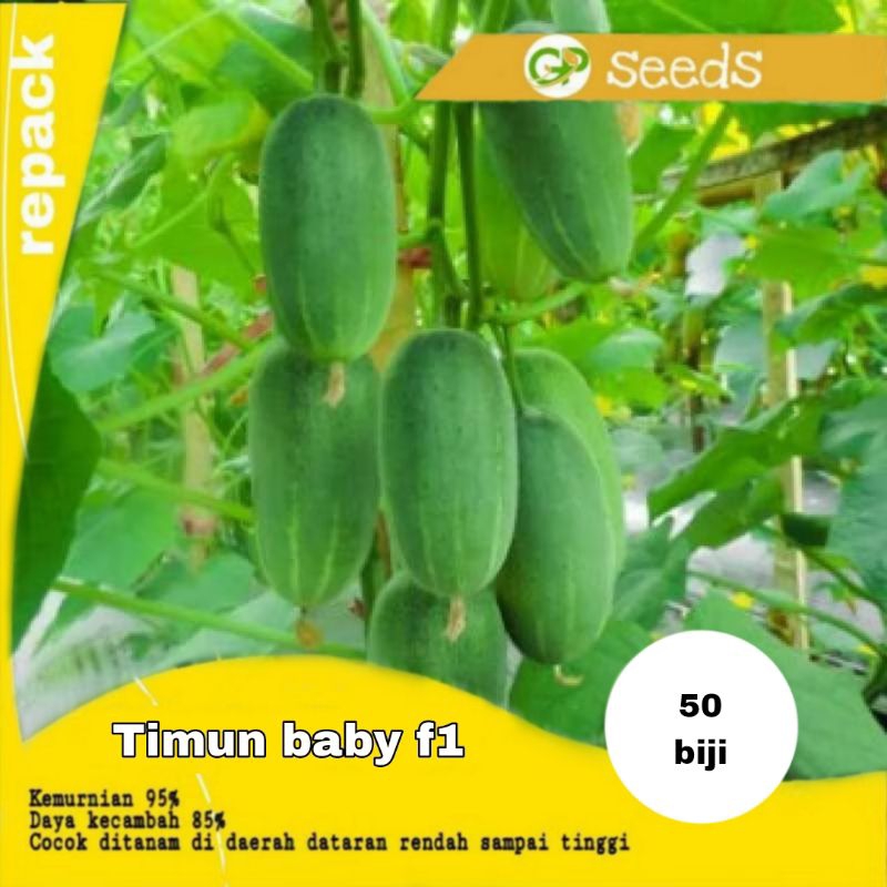 benih timun baby f1 kemasan ecer, benih timun baby