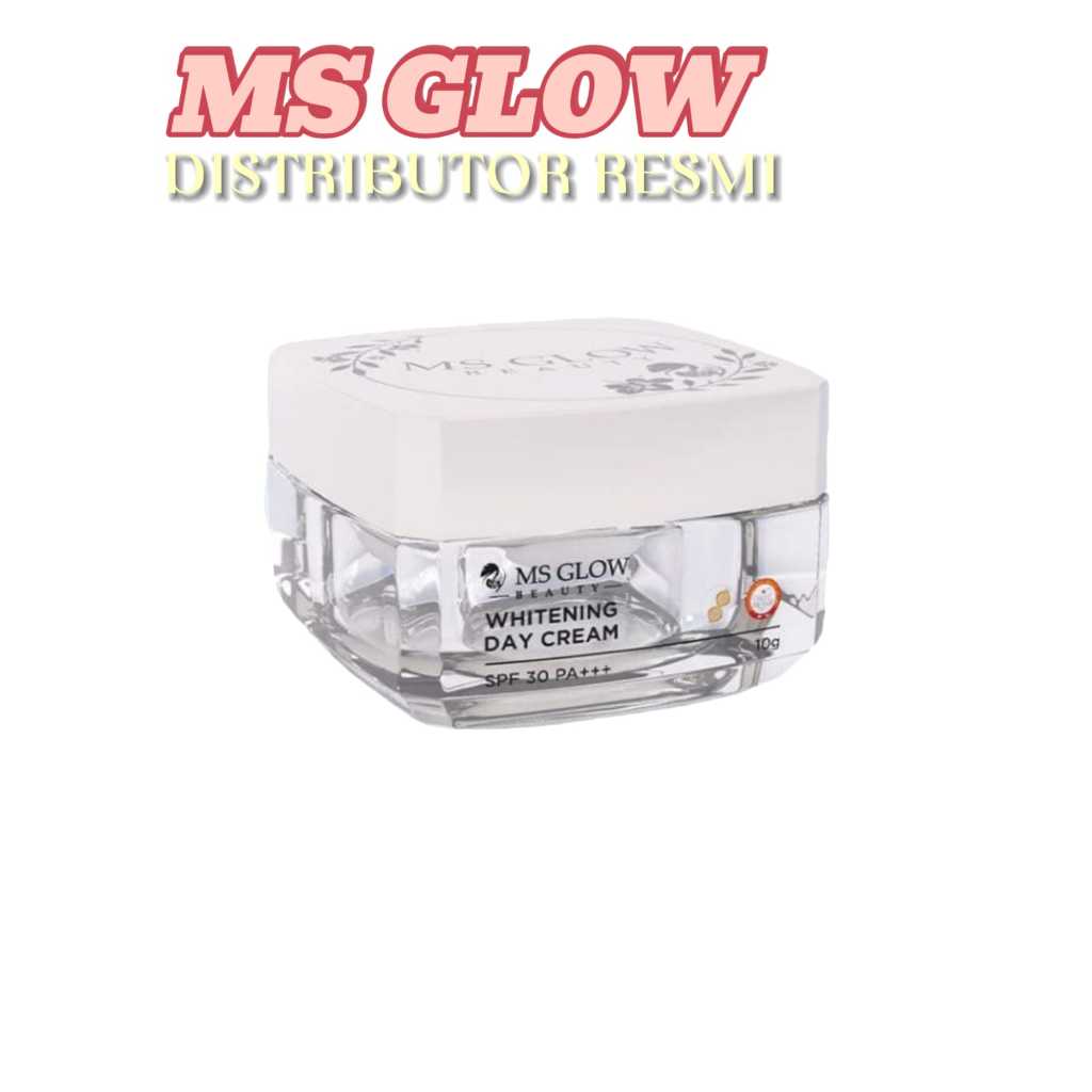Ms Glow Whitening Daycream / Cream Siang Ms Glow / Krim Siang Ms Glow