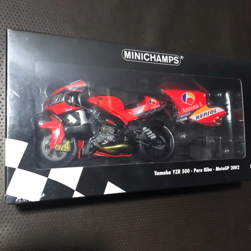 Diecast 1/12 MotoGP Minichamps Yzr500 Pere Riba 2002 RARE