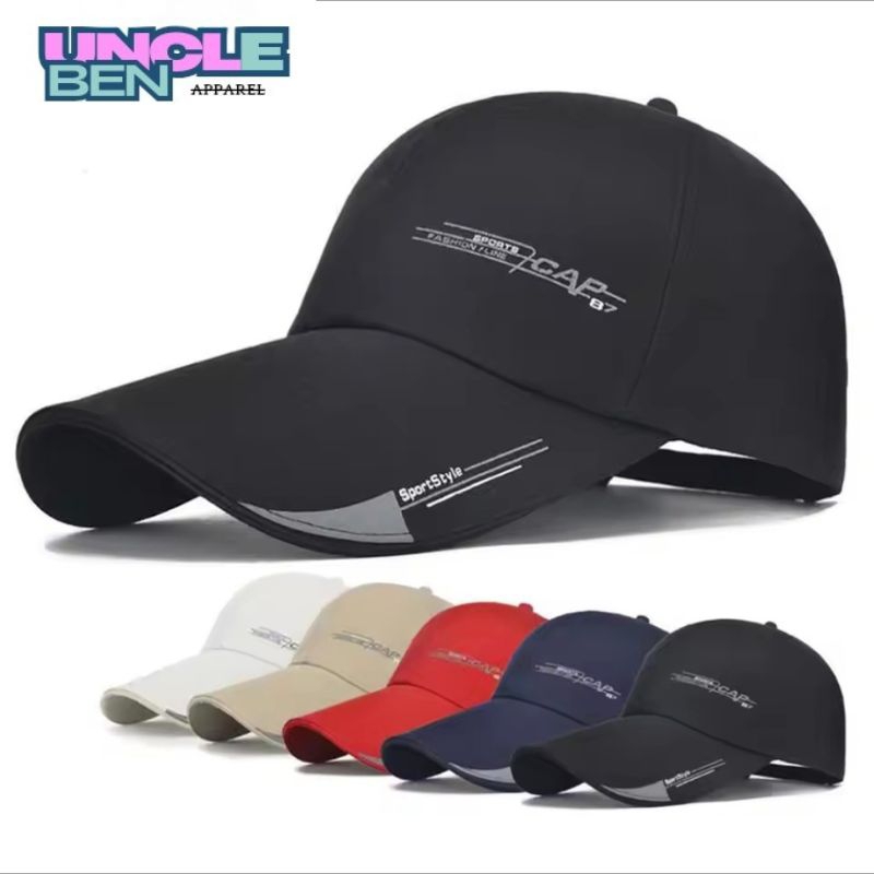 Topi Baseball Sport Logo Sportstyle Topi Pria Wanita | Topi All Varian Warna Distro Visor Panjang