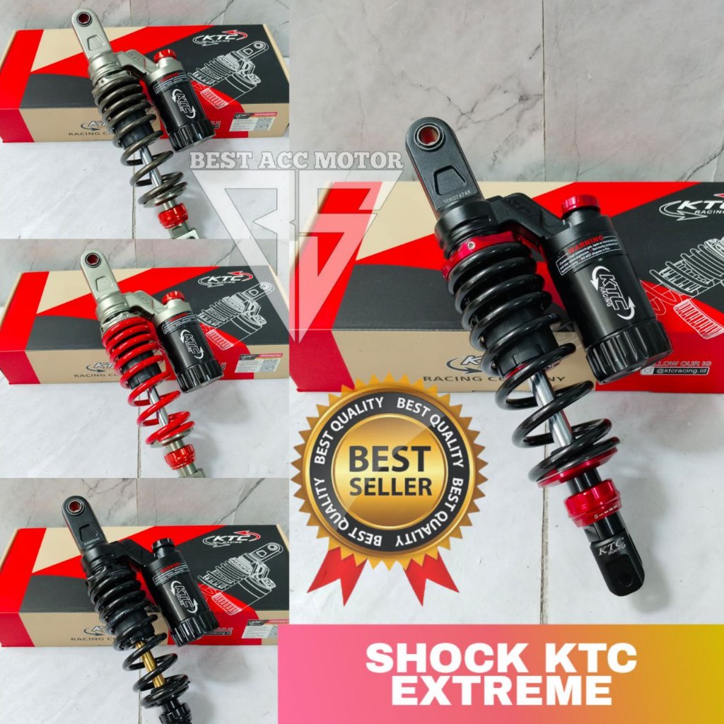 SHOCK KTC EXTREME MIO BEAT VARIO SCOOPY GENIO VARIO 125/150 310MM 325MM 340MM  SHOCK KTC APEX TABUNG