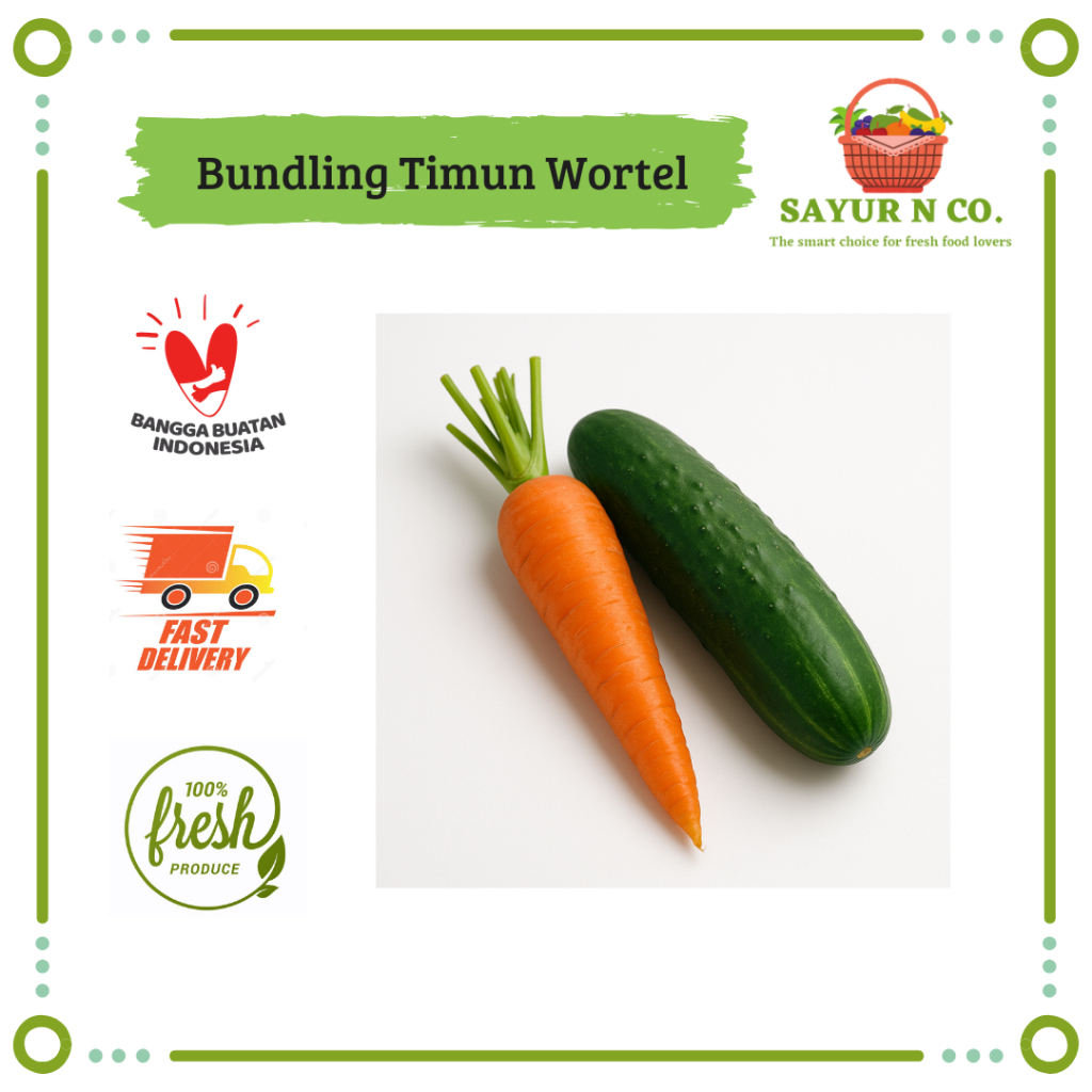 

Bundling Wortel Timun Segar | Sayur N Co Bekasi