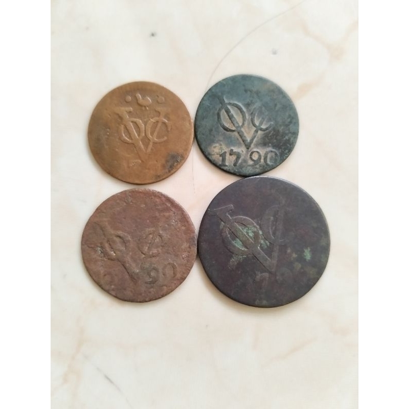 uang Kuno koin VOC jmn belanda