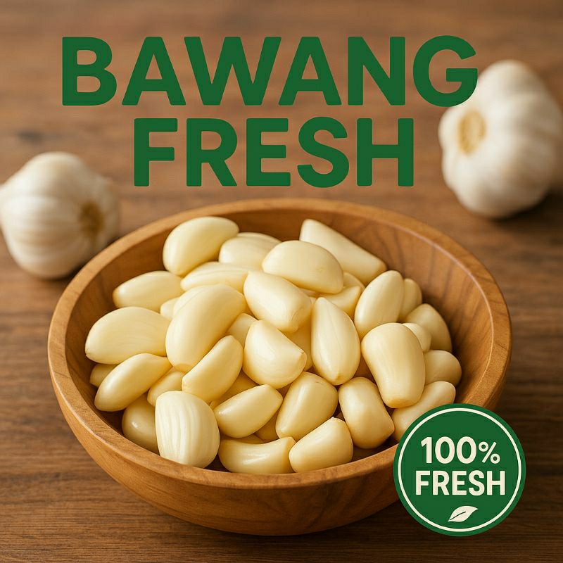 

BAWANG KUPAS FRESH 250g ( PREMIUM QUALITY )