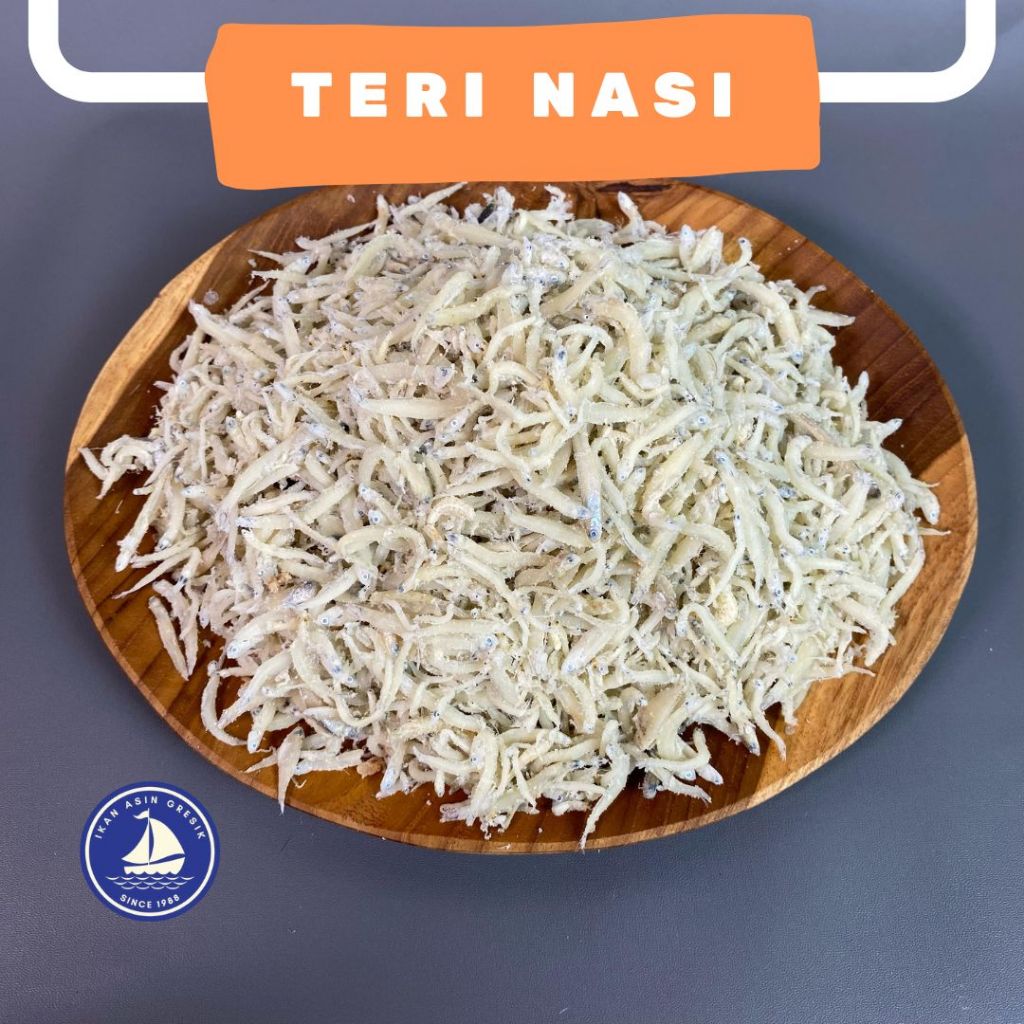 

Ikan Asin Gresik teri nasi medan rasa gurih asin berat 500 gram