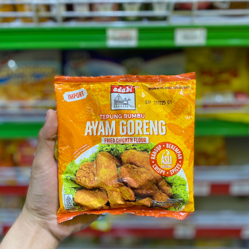 

Adabi Tepung Bumbu Ayam Goreng 150gr
