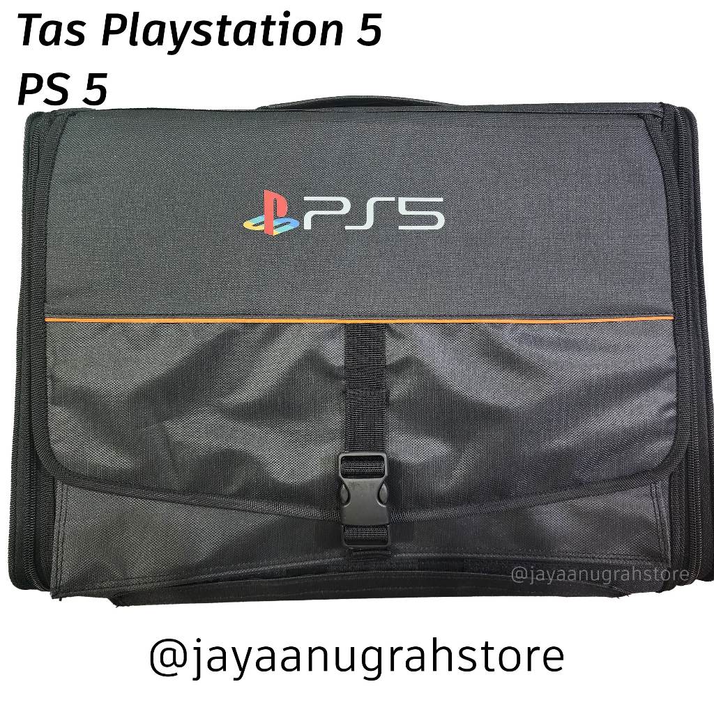 Tas Playstation 5 Tebal / with Disk | Bag PlayStation 5 | Tas PS | Gaming Bag | Tas Gaming/Travel Ba