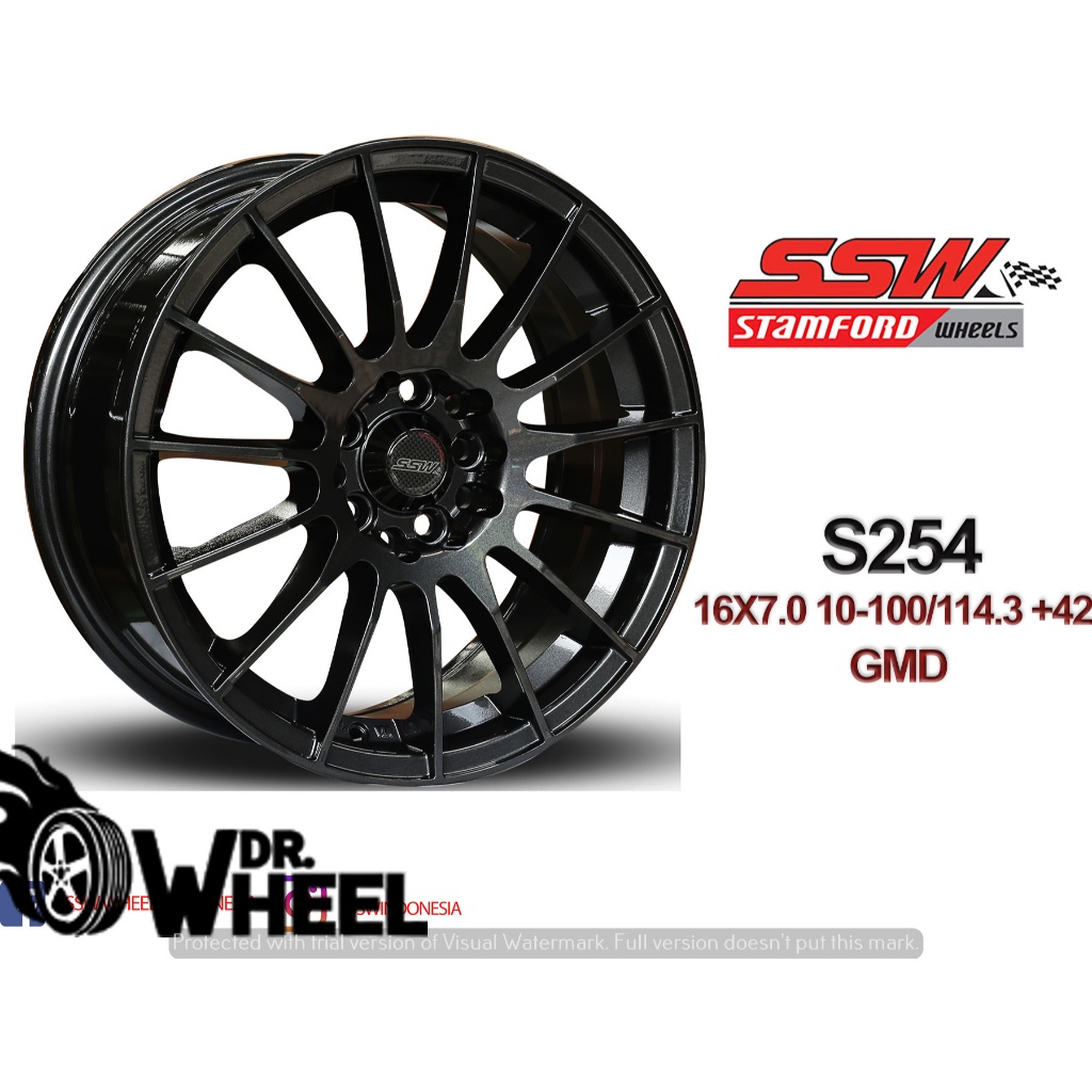 velg mobil model terbaru ssw original untuk mobil Audi ( TT ) Chrysler ( PT Cruiser ) ring 16