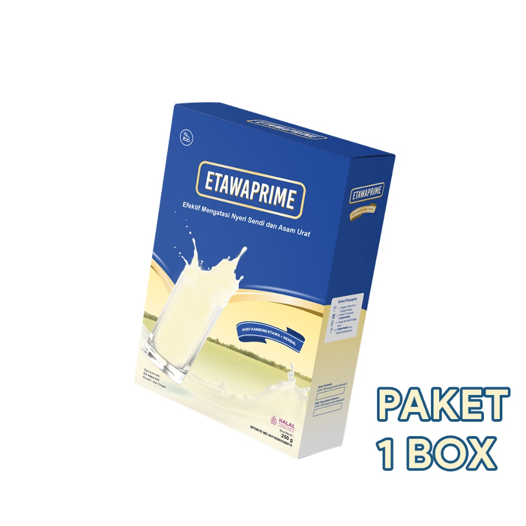 

Etawaprime Susu Kambing Etawa Rasa Jahe 250 Gram