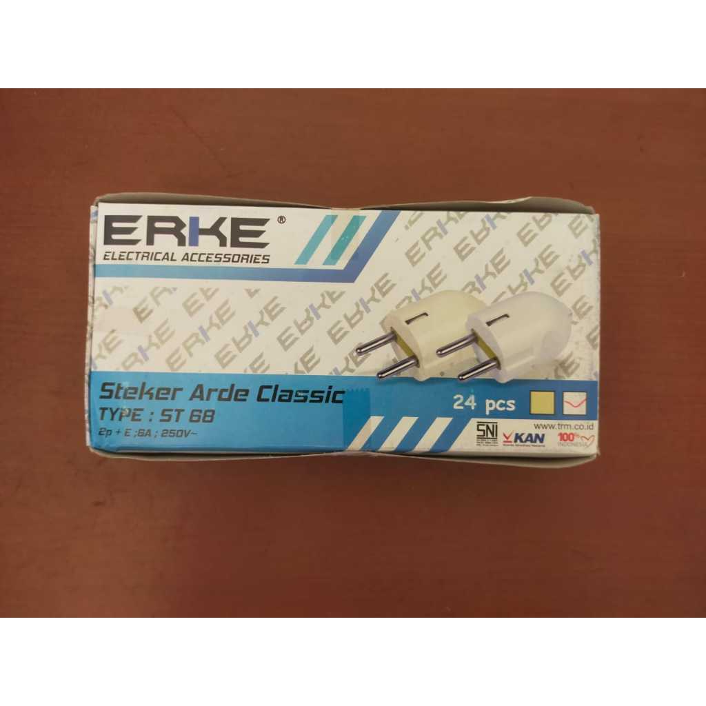 Steker arde bulat Erke ST 68