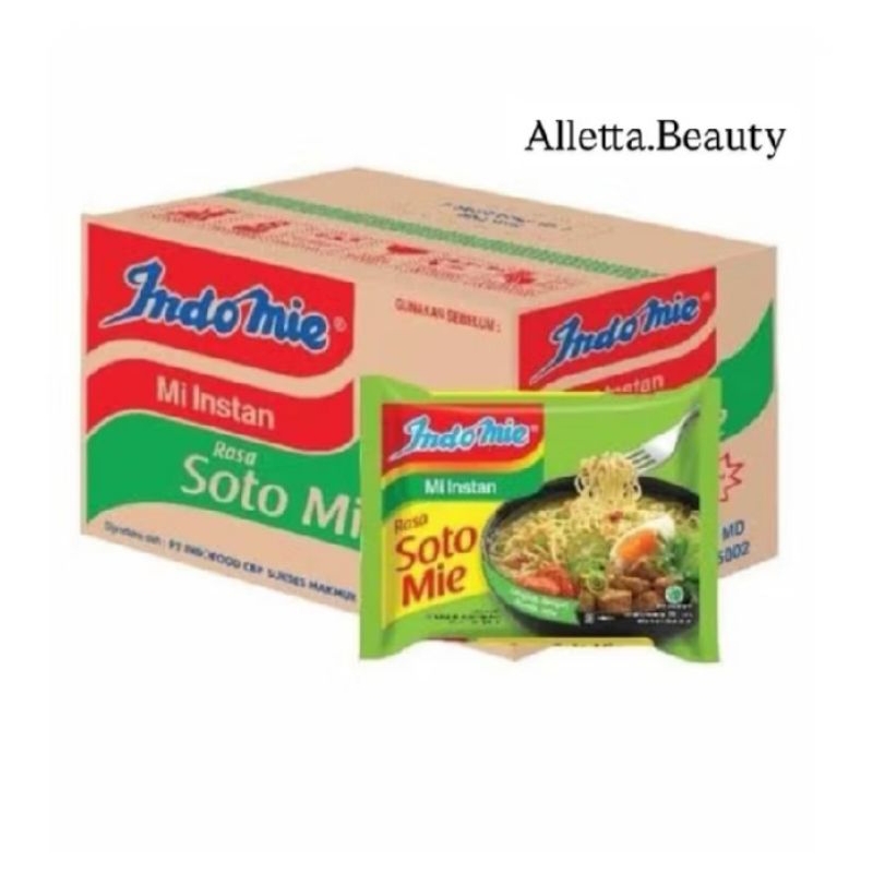 

indomie soto 1 dus isi 40 pcs