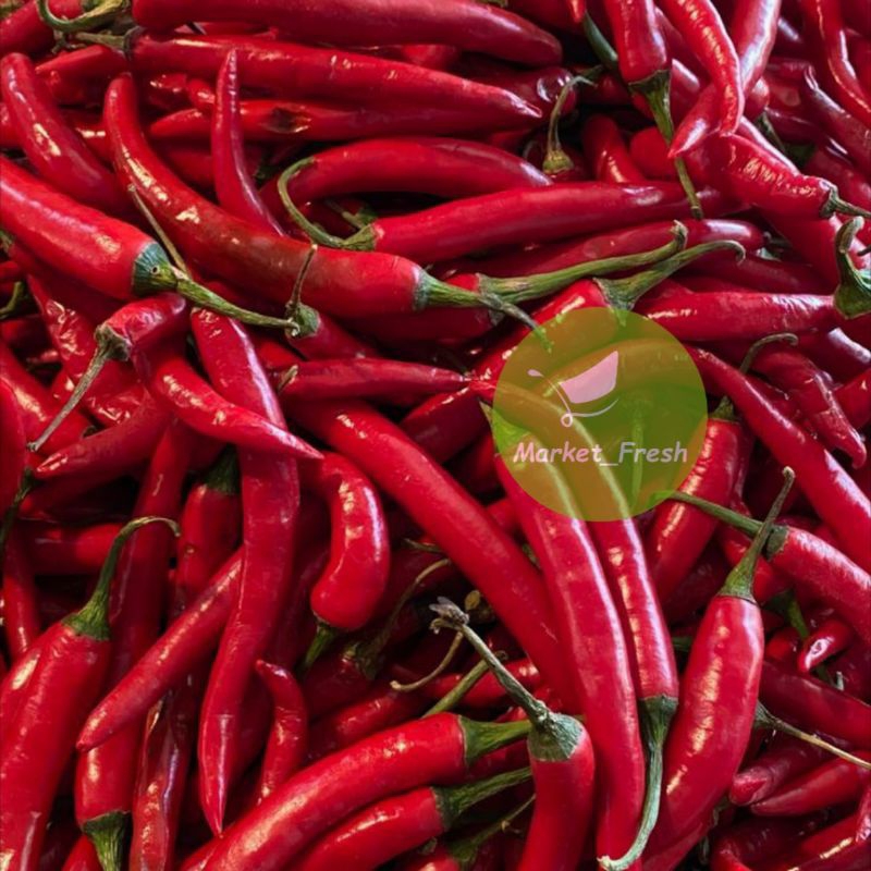 

Cabai Merah Segar Baru Cabe Merah Netto 250 Gram