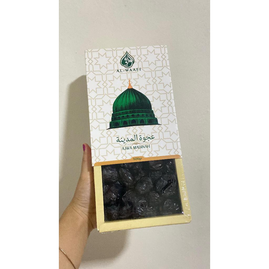 

Kurma Ajwa Madinah 500g Al Waafi/Kurma Premium/Kurma Great A