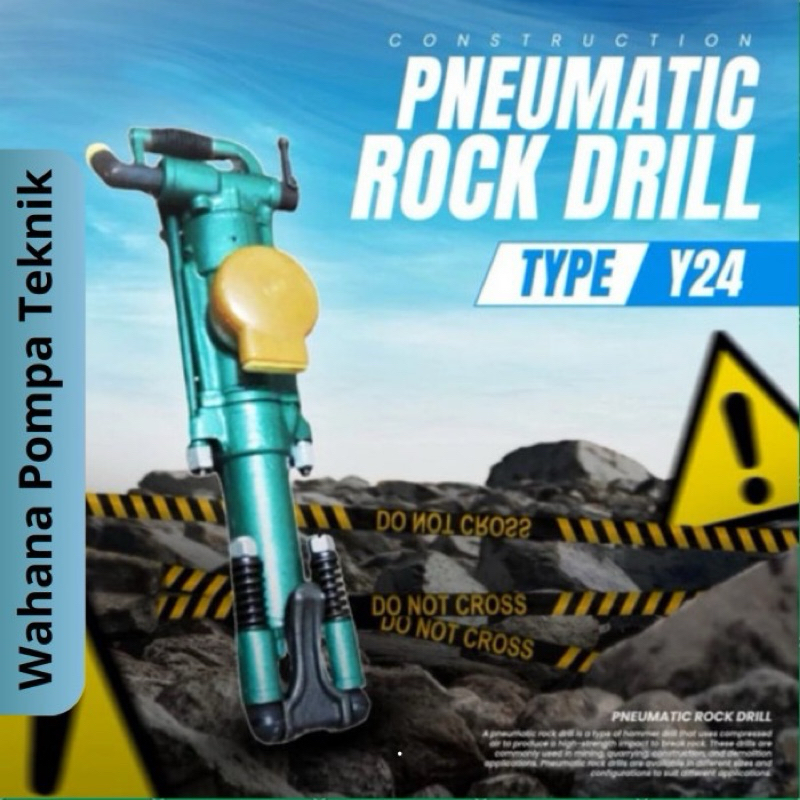Mesin Bor Batu Tambang Y24 Air Rock Drill Pneumatic