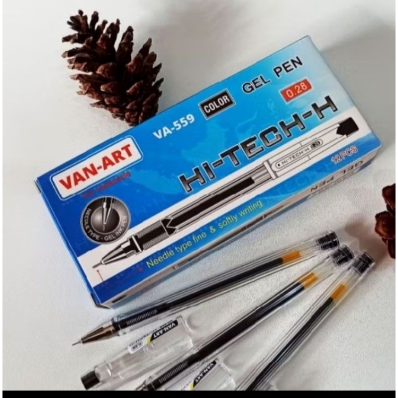 

BOLPOINT/PULPEN HI-TECH H VAN-ART VA-599 1PACK ISI 12Pcs