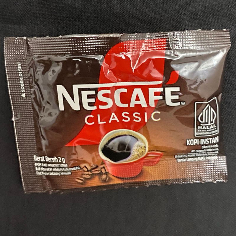 

BUBUK KOPI INSTAN NESCAFE CLASSIC