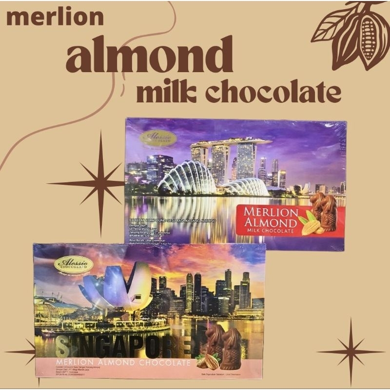 

merlion almond milk chocolate