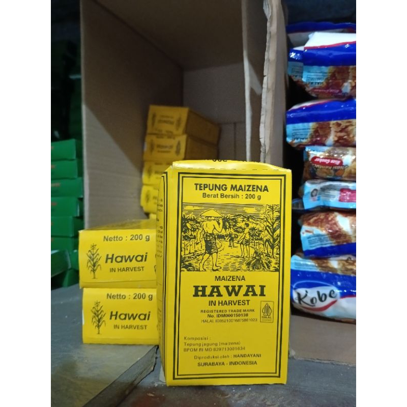 

Tepung Maizena merk Hawai/ tepung hawai/ tepung maizena