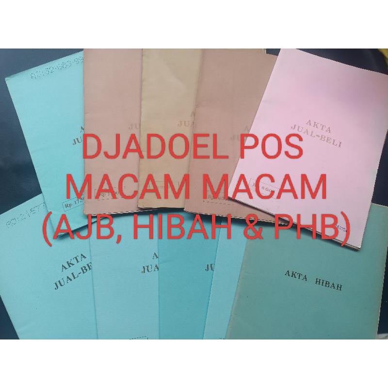 

Sampul Buku AJB Rp 7500 Tahun 2000 - 2003 Original