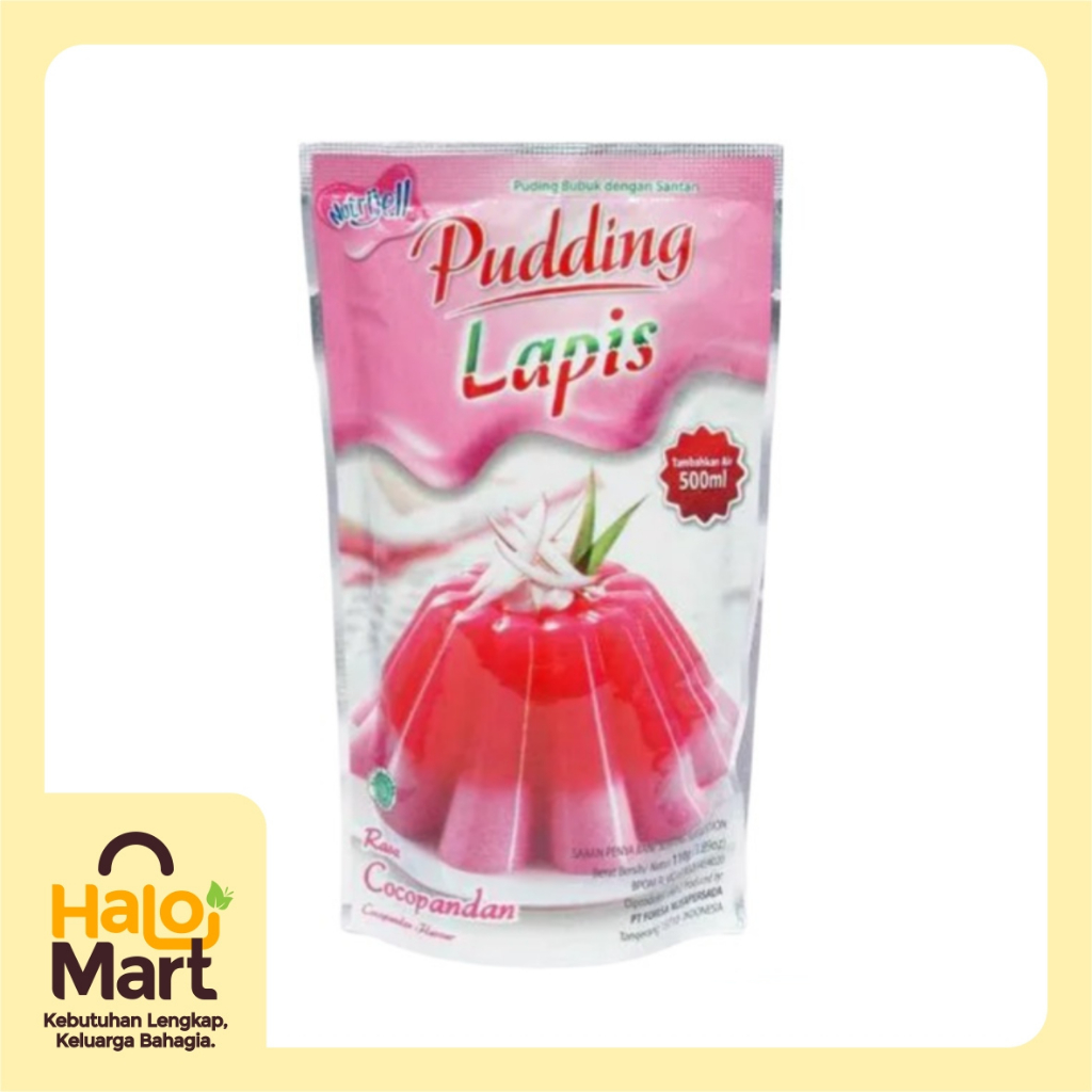 

NUTRIJELL PUDING LAPIS COCOPANDAN 110GR