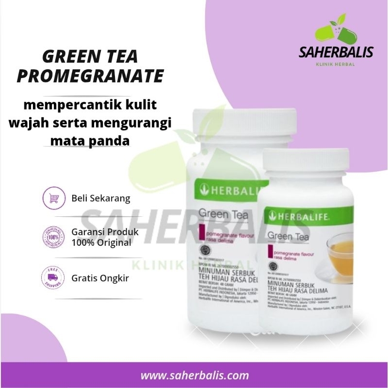 Green Tea Pomegranate (Barcode Dipotong)