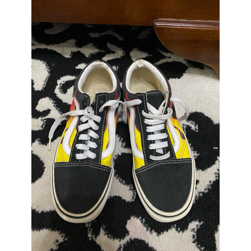 vans oldskol flame