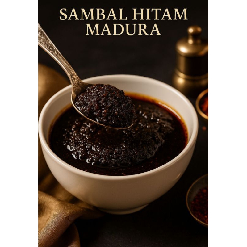 

Sambal Hitam Madura - 200 ml