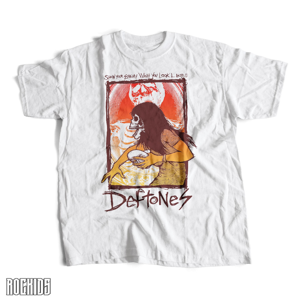 ROCKIDS - DEFTONES - TSHIRT - TEES - KAOS BAND - KAOS BAND DEFTONES - KAOS DEFTONES - TSHIRT DEFTONE