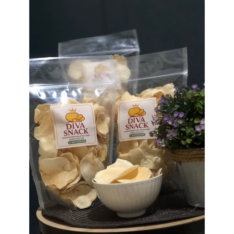 

Keripik Kentang putih khas kota batu