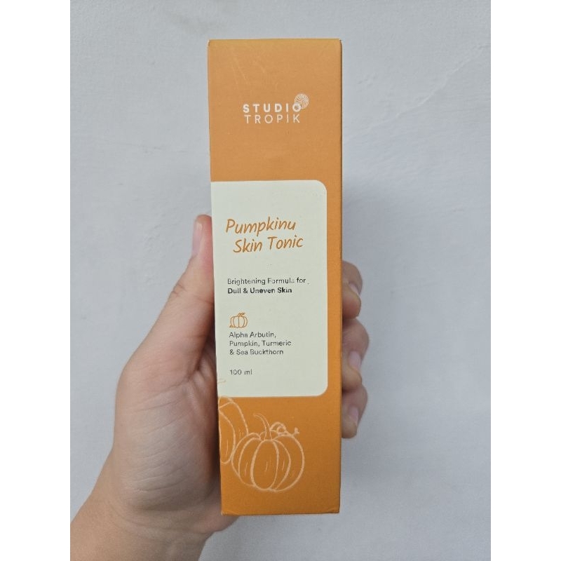 Toner Studio Tropik Pumpkinu Skin Tonic 100ml NEW SEGEL