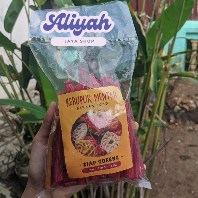 

Kerupuk Mentah 500gr Kerupuk pipa Aneka Warna Ready