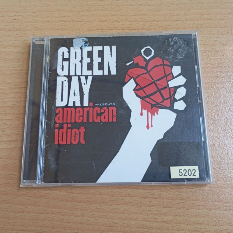 Kaset CD Audio untuk KolPri Artist Green Day album American Idiot