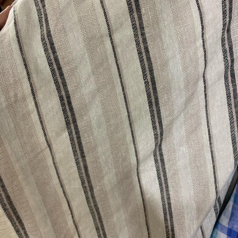 Kain cotton linen - Bahan Kain katun linen premium - Kain linen motif  - Kain katun motif - Kain kat