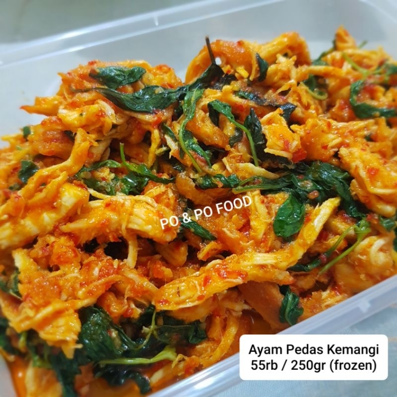 

Ayam Suwir Pedas Sambal Kemangi 250gr frozen