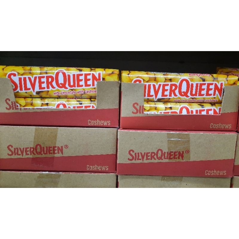 SILVERQUEEN GREENTEA MATCHA 22gr, 1 BOX ISI 10 pc