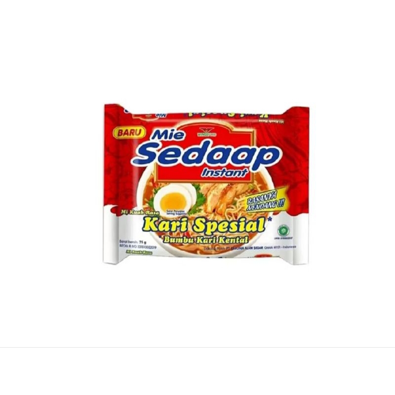 

Mie Sedap Rasa Kari Spesial
