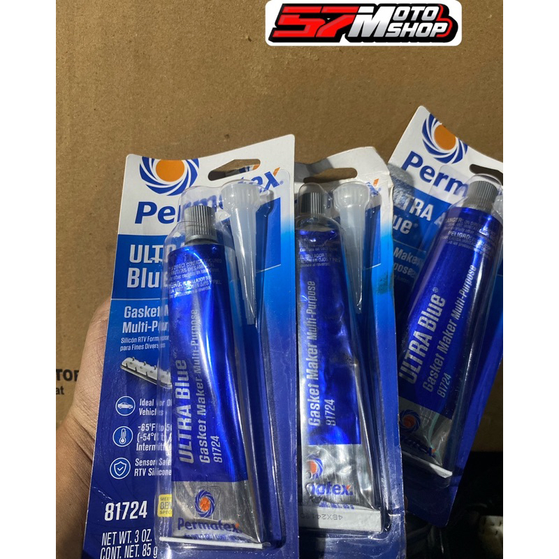 lem permatex ultrablue rtv lem biru lem gasket