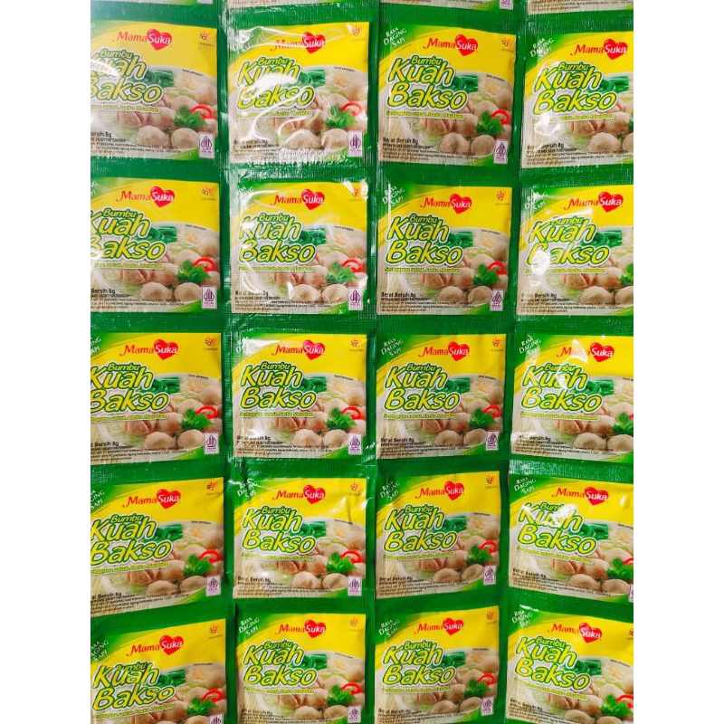 

Bumbu Kuah Bakso Mama Suka 1 renceng
