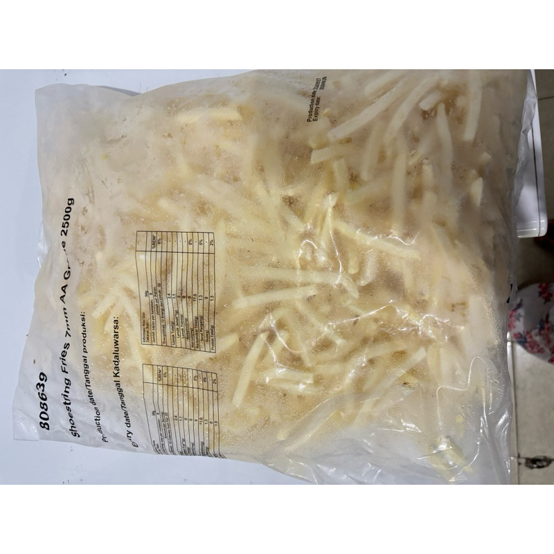 

Kentang shoestring 2,5 kg