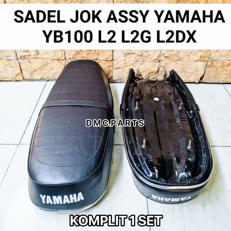 SADEL JOK ASSY KOMPLIT YAMAHA YB100 L2G YL2G YL2S L2S YB 100 YL YL2 G S . BARU GOOD QUALITY
