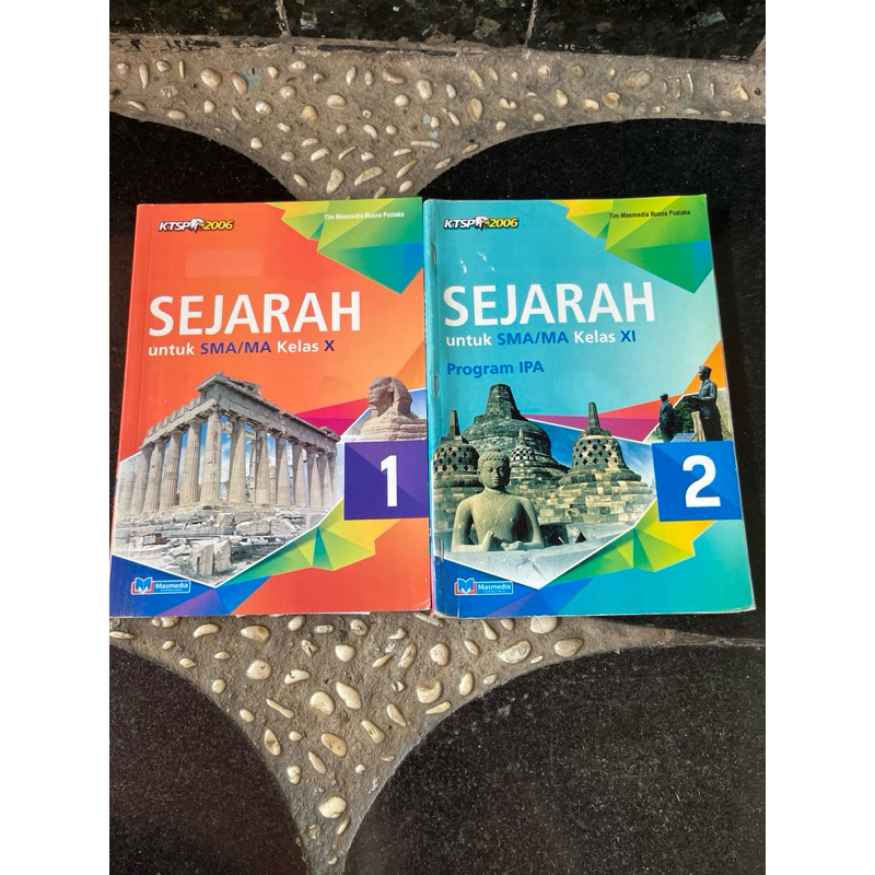 Buku SejarahKelas 10, 11, X, XI, SMA 1 MASMEDIA, KTSP 2006