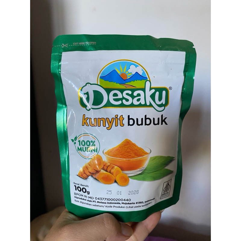 

Desaku Kunyit Bubuk Pouch 100g