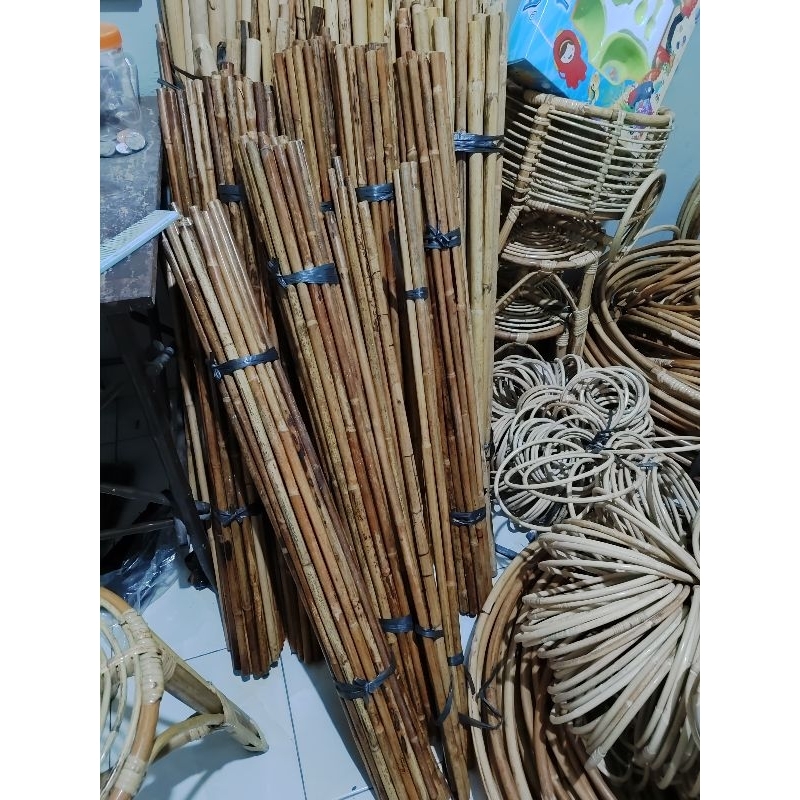 Batang Rotan Pitrit Rotan 8-10mili (per biji) Panjang 125cm