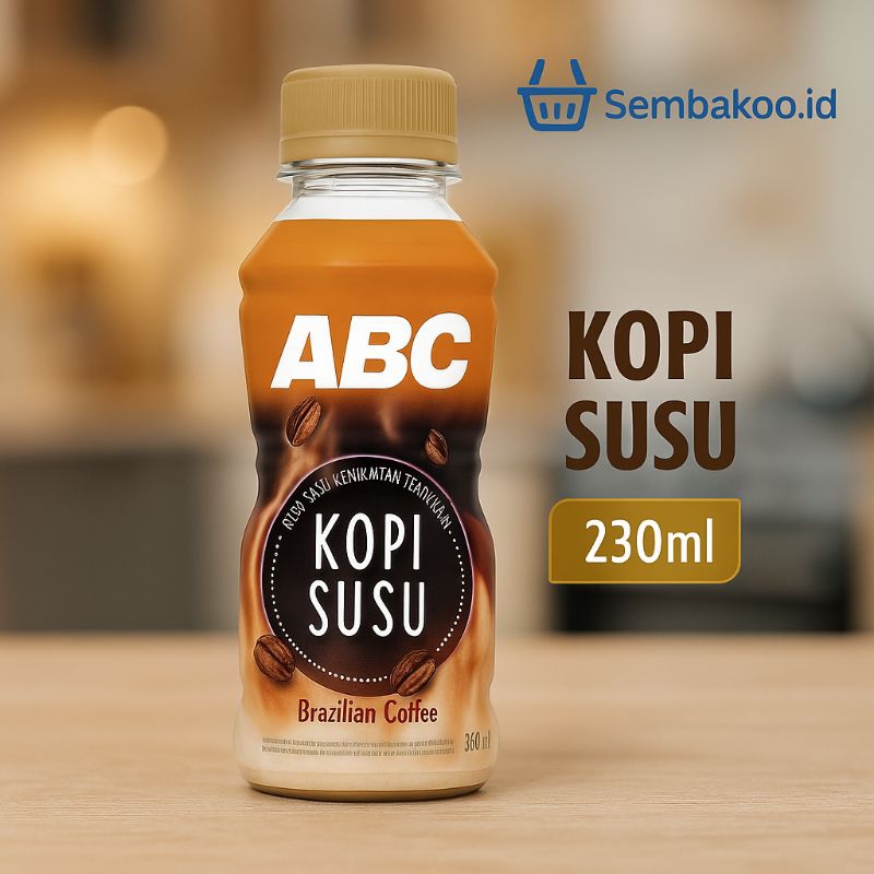 

ABC Kopi Susu Botol 220ml – Minuman Siap Minum Segar & Nikmat | Brazilian Coffee | sembakoo.id